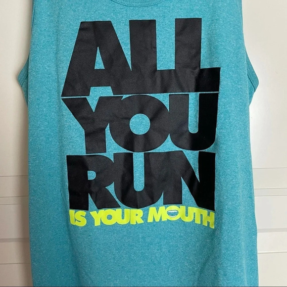 Nike all you run is your mouth tank 11274 - Picture 4 of 7